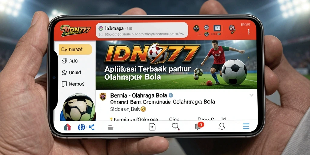 Tampilan antarmuka IDN777 yang menarik dan informatif.