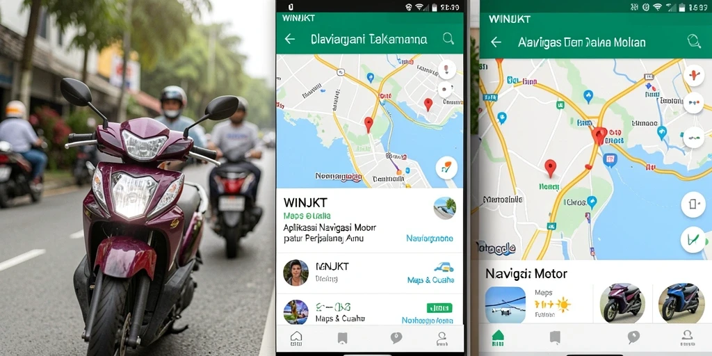 Tampilan antarmuka WINJKT yang user-friendly dan informatif.